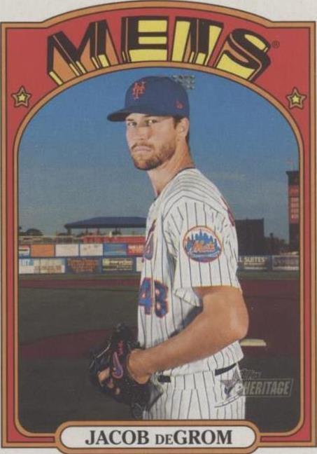 2021 Topps Heritage - Jacob deGrom #99