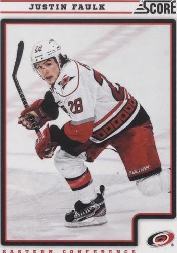 2012-13 Score - Justin Faulk #110