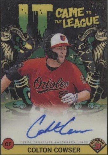 2022 Bowman Chrome - Colton Cowser #CFL-CC