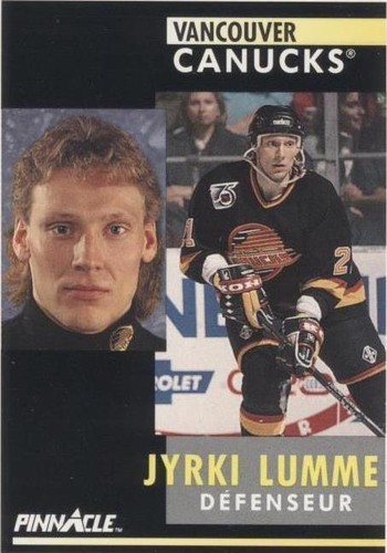 1991-92 Pinnacle French - Jyrki Lumme #237