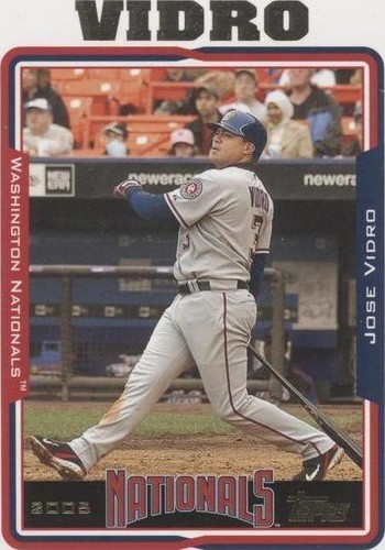2005 Topps Updates & Highlights - Jose Vidro #UH68