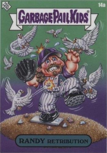 2023 Topps Mlb X Garbage Pail Kids: Series 3 David Gross - Randy Johnson #14A