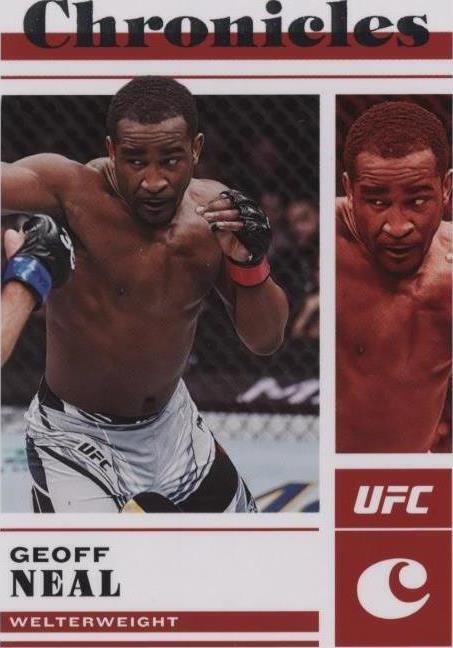 2023 Panini Chronicles UFC - Geoff Neal #22