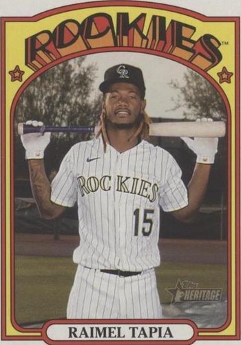 2021 Topps Heritage - Raimel Tapia #469