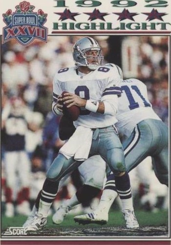 1993 Score Troy Aikman #411