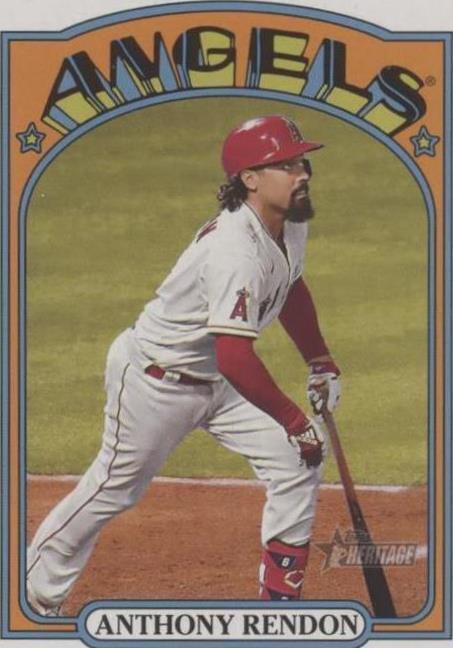 2021 Topps Heritage High Number - Action Image Variation #627 Anthony ...
