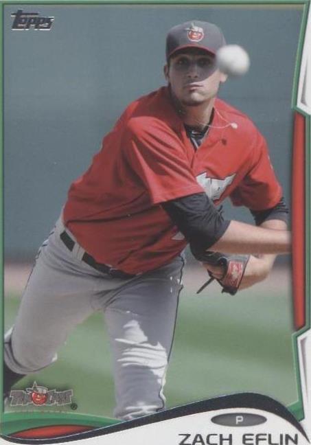 2014 Topps Pro Debut - Zach Eflin #184