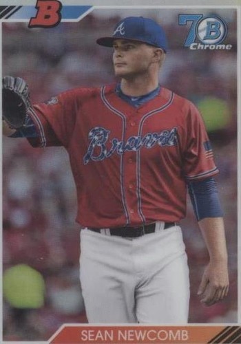 2017 Bowman - Sean Newcomb #92B-SN