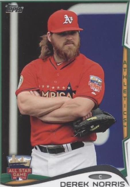 Serie de actualización Topps 2014 - Derek Norris #US-201
