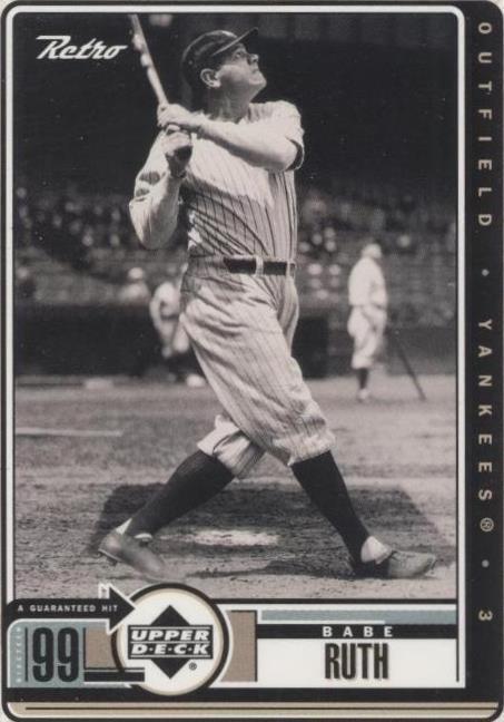 1999 Upper Deck Retro - Babe Ruth #104