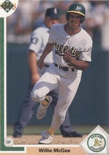 1991 Upper Deck - Willie McGee #584