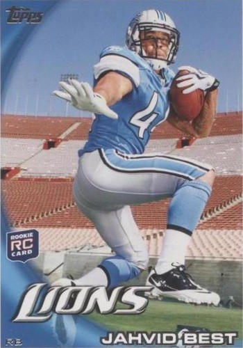 2010 Topps Jahvid Best #268