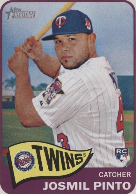 2014 Topps Heritage High Number - Josmil Pinto #H526