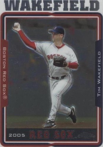 2005 Topps Chrome - Tim Wakefield #74