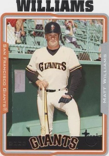 2005 Topps Retired Signature Edition - Matt Williams #69