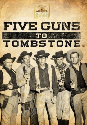 Five Guns To Tombstone,New DVD, Robert Karnes, John Wilder