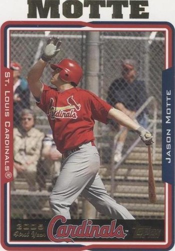 2005 Topps Updates & Highlights - Jason Motte #UH300