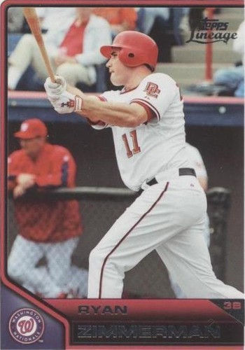 2011 Topps Lineage - Ryan Zimmerman #TV4