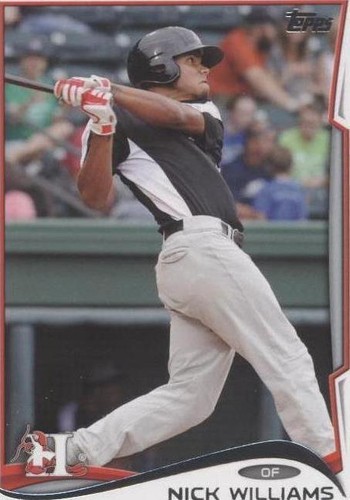 2014 Topps Pro Debut - Nick Williams #122