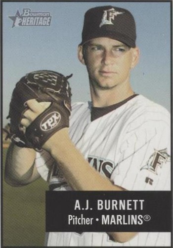 2003 Bowman Heritage - A. J. Burnett #33