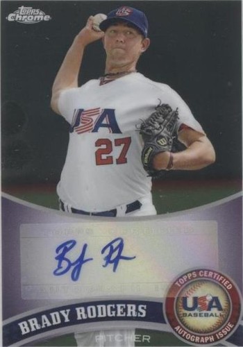 2011 Topps Chrome - Brady Rodgers #USABB19