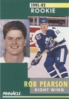 1991-92 Pinnacle - Rob Pearson #304