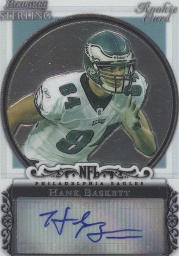 2006 Bowman Sterling Hank Baskett #BS-HB