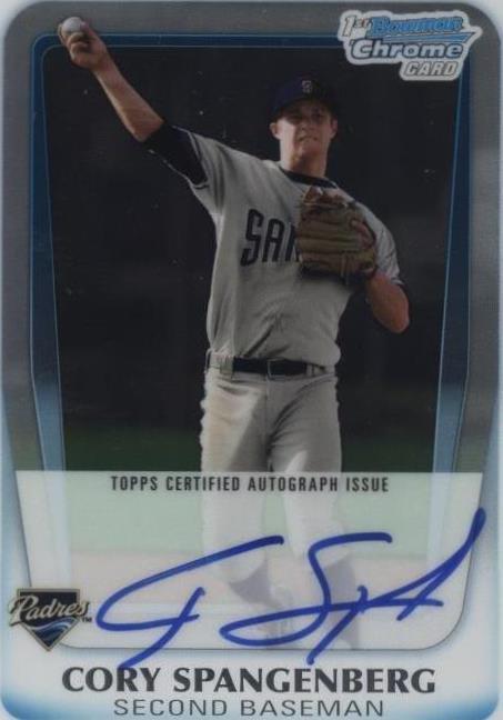 2011 Bowman Draft Picks & Prospects - Cory Spangenberg #BCAP-CS