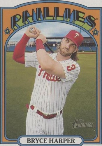 2021 Topps Heritage - Bryce Harper #13