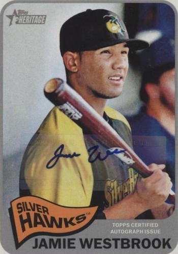 2014 Topps Heritage Minor League Edition - Jamie Westbrook #ROA-JW
