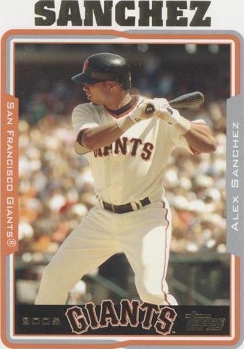 2005 Topps Updates & Highlights - Alex Sanchez #UH56