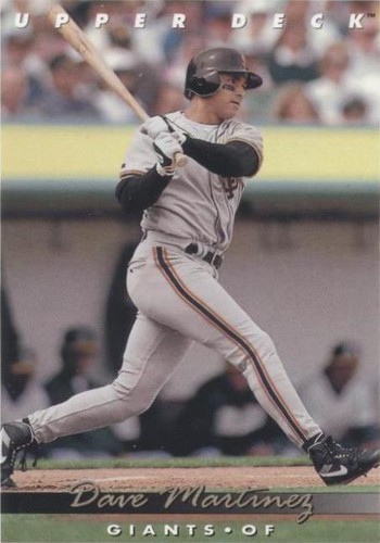 1993 Upper Deck - Dave Martinez #700