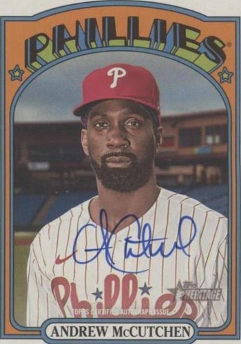 2021 Topps Heritage High Number - Andrew McCutchen #ROA-AM