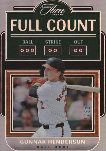 2024 Panini Three and Two - Gunnar Henderson #4