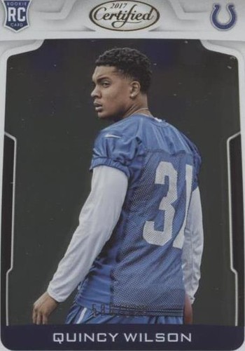 2017 Panini Certified Quincy Wilson #180