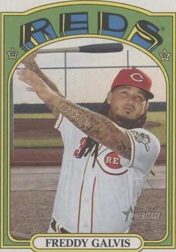 2021 Topps Heritage - Freddy Galvis #283