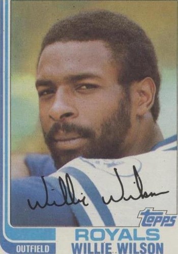 1982 Topps - Willie Wilson #230