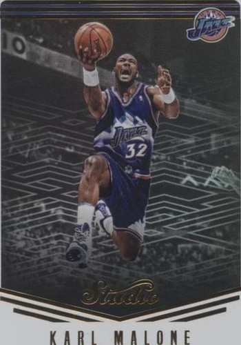 2016-17 Panini Studio - Karl Malone #66