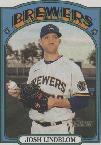 2021 Topps Heritage - Josh Lindblom #289