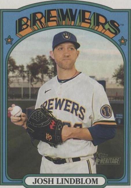 2021 Topps Heritage - Josh Lindblom #289