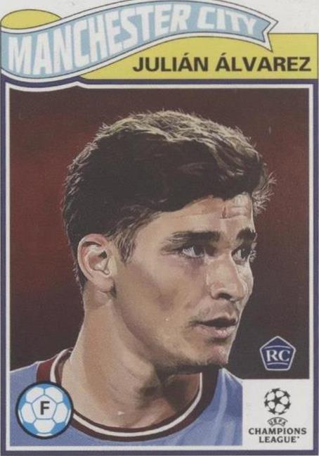 2023 Topps UCL Living Set Julian Alvarez #524
