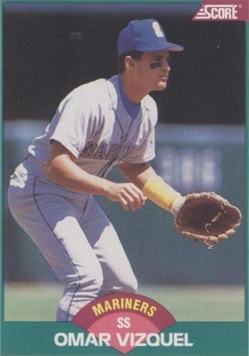 1989 Score Rookie & Traded - Omar Vizquel #105T