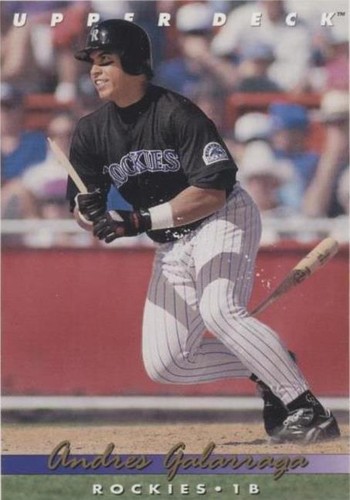 1993 Upper Deck - Andres Galarraga #593