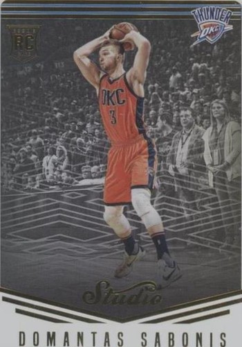2016-17 Panini Studio - Domantas Sabonis #78
