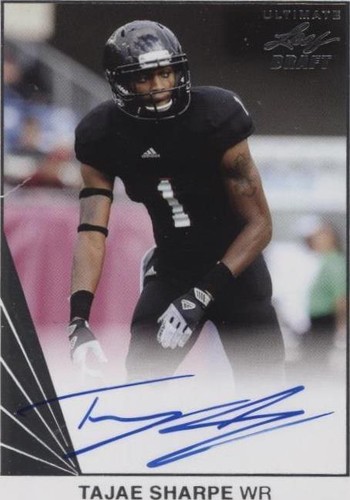 2016 Leaf Ultimate Draft Tajae Sharpe #BA-TS1