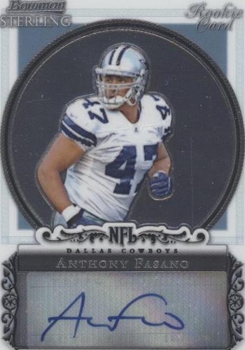 2006 Bowman Sterling Anthony Fasano #BS-AF