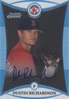 2008 Bowman Chrome - Dustin Richardson #BCP244