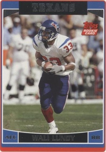 2006 Topps Wali Lundy #343