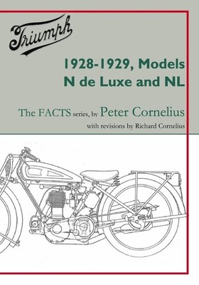 Triumph Motorcycle 1928-1929, Models N de Luxe and NL book~Collector's Info~NEW