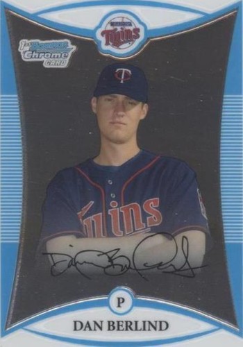 2008 Bowman Chrome - Daniel Berlind #BCP212